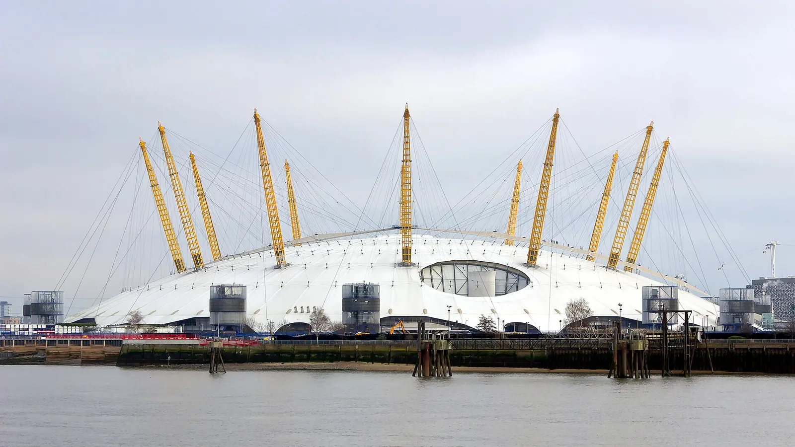 The O2 Arena, North Greenwich - drop-off point for Heathrow to the O2 taxi transfers