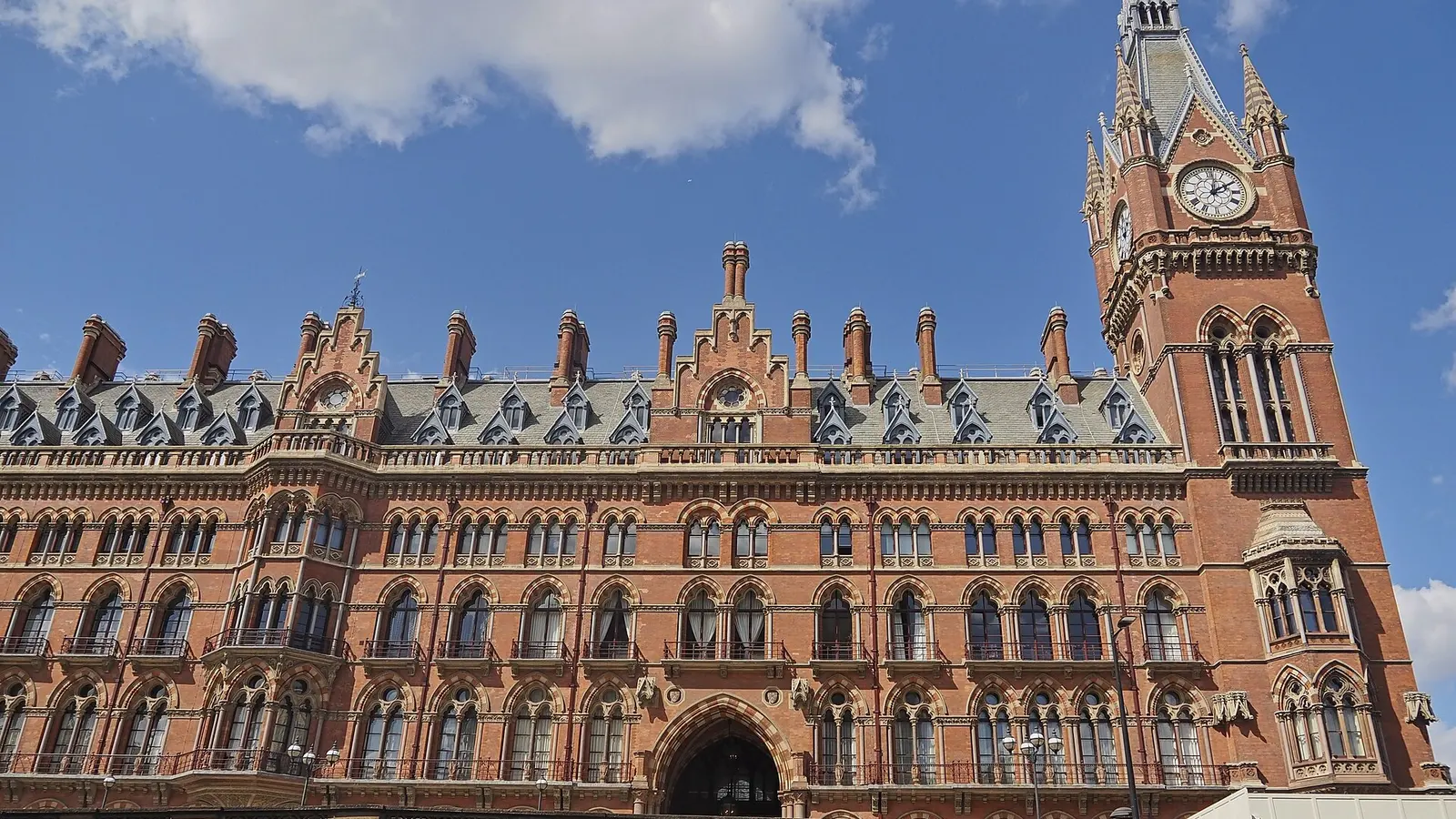 St Pancras station