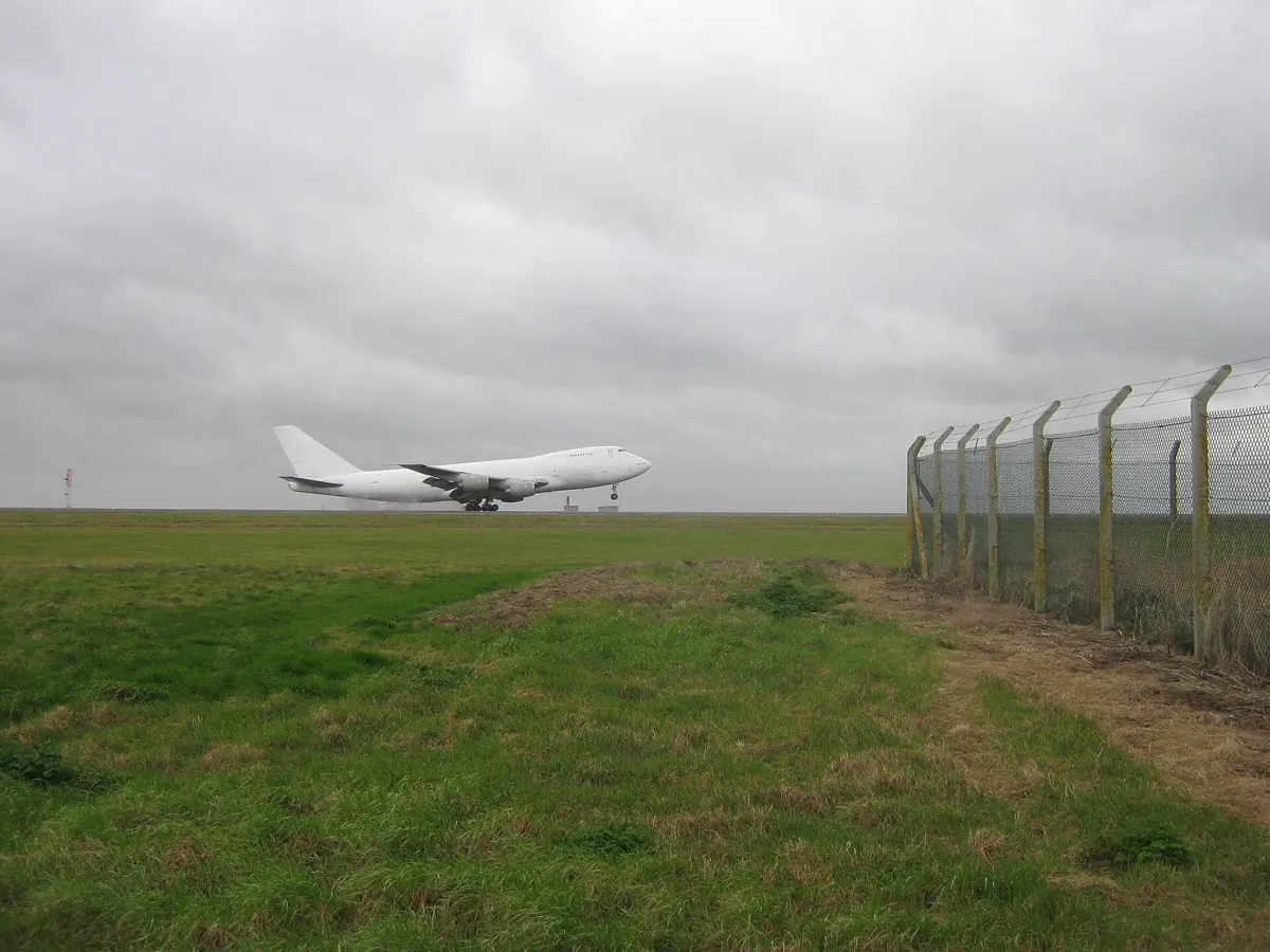 Manston Airport, Kent – the former Kent International Airport, closed to flights since 2014